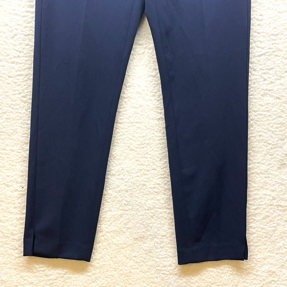 DKNY Pants Womens Small Blue Straight Leg Mid Rise Pockets Trousers Casual - Picture 4 of 10